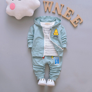 Ropa Infantil de Marca Famosa al por Mayor de Turquía, Conjunto de Ropa de Otoño para Niños de 3 Piezas - Product Image 2
