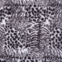 Tissu en fausse fourrure de renard imprimé léopard 100% polyester de haute qualité Jtfur pour manteaux et couvertures pour femmes