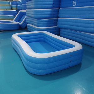 <b>Inflatable</b> Swimming Pool 305x183x56cm PVC Outdoor Indoor Family Use - Product Image 3
