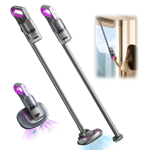 Aspiradora Inalámbrica Automática para el Hogar 3 en 1, Modelo 0728, Eliminador de Ácaros Portátil con Pantalla LED - Product Image 1