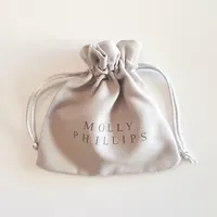 custom jewelry pouches packaging with logo