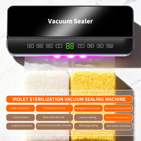 Vacuümverpakkingsmachine voor voedselopslag met interne rol en snijder, voedselvacuümsealer