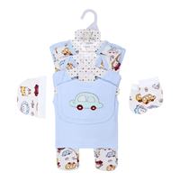Ensemble de 8 Pièces de Vêtements Mignons pour Bébé Nouveau-né Fille et Garçon, Mode Grenouillère avec Fermeture à Boutons-pression, Cintre, Tenues en Coton pour Nourrisson