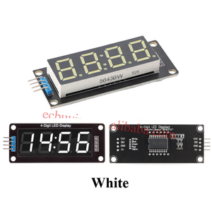 Module d'affichage numérique à tube LED <span class=keywords><strong>TM1637</strong></span> 0,56 pouce à 4 chiffres, rouge, bleu, vert, blanc, jaune - Product Image 4