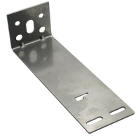 Support de tringle à rideau en acier inoxydable personnalisé service laser en aluminium