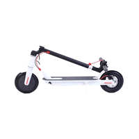 Trottinette Électrique Intelligente pour Adultes, Nouveau Style Tendance, 350W, en Alliage d'Aluminium, Capacité de Charge 130KG, Contrôlée par Application, Pliable, Double