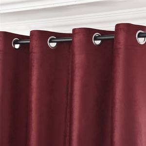 Rosso <span class=keywords><strong>Tende</strong></span> di Velluto-Blackout Isolato di Windows <span class=keywords><strong>Tende</strong></span> di Velluto Soggiorno Vacanza Decorativo <span class=keywords><strong>Tende</strong></span> <span class=keywords><strong>per</strong></span> <span class=keywords><strong>Camera</strong></span> Da Letto <span class=keywords><strong>Matrimoniale</strong></span> - Product Image 5