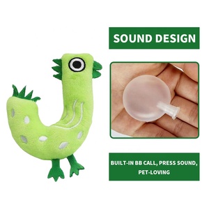 Jouets pour animaux de compagnie ennuyeux morsure Anti-peluche son 26 lettres anglaises jouets sonores en peluche jouets pour chiens en gros - Product Image 3