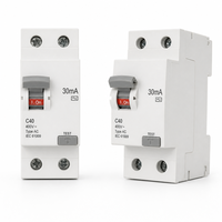 Disjoncteur miniature Wanbo-541DZ47-63 Courbe C 6kA 400V 1P 2P 3P 4P MCB Interrupteur d'air Rail DIN Boîtier de distribution mural