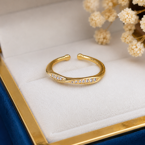 Anello con motivo a stella, anello minimalista da indossare tutti i giorni - Product Image 6