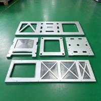 Plaque froide en aluminium anodisé poli par électro-érosion pour fil de batterie de véhicules à énergie nouvelle usiné par CNC
