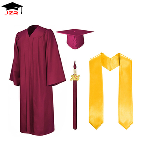 2025 classico uniforme della scuola americana <span class=keywords><strong>Toga</strong></span> <span class=keywords><strong>laurea</strong></span> su misura all'ingrosso abito di <span class=keywords><strong>laurea</strong></span> per adulti abiti da <span class=keywords><strong>laurea</strong></span> - Product Image 1