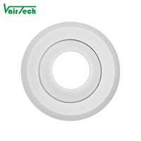 Diffuseur de jet en aluminium Diffuseur de jet rond au plafond Diffuseur d'air à globe oculaire réglable