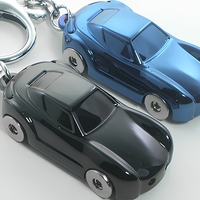 Porte-clés décapsuleur en alliage avec logo 3D personnalisé, promotionnel, dessin animé, 2024