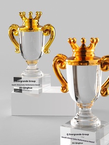 Trofei in Cristallo di Alta Qualità Personalizzabili Gratuito, Sculture Personalizzabili, Medaglie Oro Argento Bronzo, Targhe Premio di Fine Anno - Product Image 5