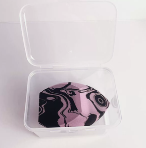 Éponge de maquillage personnalisée sans latex, en violet, rose et rouge, réutilisable, lot d'éponges de maquillage, <span class=keywords><strong>blender</strong></span>, vente en gros - Product Image 6