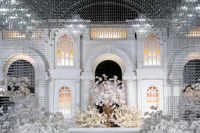 Château de Scène Lumineux sur Mesure pour Décoration de Mariage
