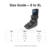 Vente en gros OEM ODM – Botte orthopédique de protection du pied confortable certifiée CE pour entorse de la cheville