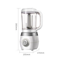 Grote Capaciteit Babyvoeding Maker Blender Stomer Puree Pasta Maker Warmer Melkmachine Babyvoeding Mixer