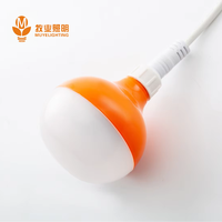 Ampoule LED Dimmable 48V DC IP67 pour Volaille, Culot E27 ou Prête à l'emploi, Sans Scintillement, pour Éclairage de Ferme Avicole (Poulets de Chair, Poules Pondeuses, Reproducteurs)