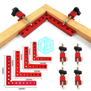 Pince d'angle professionnelle <span class=keywords><strong>de</strong></span> type L à 90 °-Pince à bois robuste pour cadres photo, boîtes et projets <span class=keywords><strong>de</strong></span> bricolage Outils <span class=keywords><strong>de</strong></span> travail du bois - Product Image 2