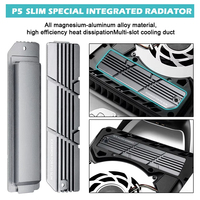 NSLikey SSD Heatsink pour PS5 Slim Pro Console M.2NVMe Solid State Drive Heat Sink