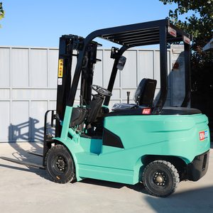 Minicarretilla elevadora eléctrica de marca HILT, 1 tonelada, 2,5 toneladas, 3 toneladas con batería de iones de litio para industrias de restaurantes - Product Image 1