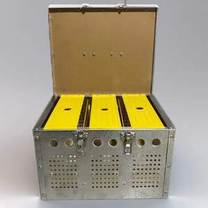 กรงนกพิราบสแตนเลสที่ได้รับการรับรองจากสา<span class=keywords><strong>ยก</strong></span>ารบินเพื่อการเดินทางที่ปลอดภัยและมีการระบายอากาศ - Product Image 1