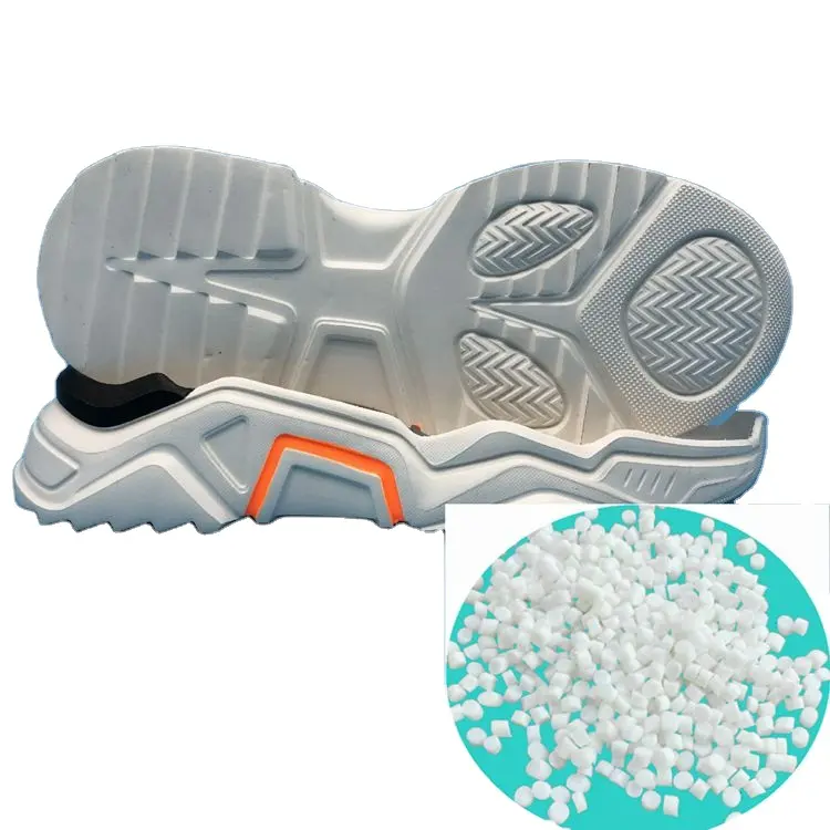 TPU-Material 75A 80A 85A TPU-Granulat für Schuhsohlen/Soletraumauslage Injektion thermoplastischer Polyurethan