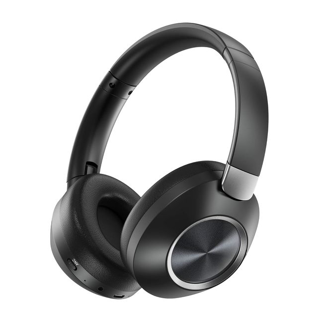 New ANC Noise Cancelling Wireless for 5.3 Over-ear Headphones 20+ Hours Battery Life IPX-4 Waterproof Touch Control for