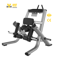 Máquina de flexiones de piernas sentado en cuclillas de 108 kg de peso neto, de grado comercial, para entrenamiento de piernas y isquiotibiales en gimnasios