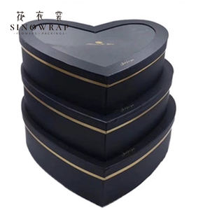 SINOWRAP Love Heart Set y Pretty Classical Hot Sell Flower Box PARA EL Día de San Valentín para Flower Box - Product Image 4