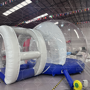 상업용 스노우 글로브 풍선 텐트 8-10ft 높이 방수 UV 인쇄 만화 테마 사진 부스 크리스마스 생일 - Product Image 5