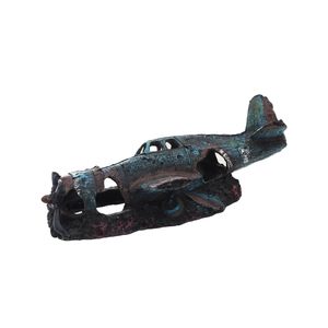 <span class=keywords><strong>Aquarium</strong></span> Scheepswrak Decoratie Hars Materiaal Verzonken Schip Ornament Vis Garnalen Schuilplaats Grot Schuilplaats Decoratie Milieuvriendelijk - Product Image 4