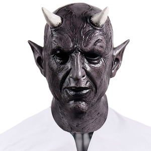 Máscara <span class=keywords><strong>de</strong></span> Cabeza <span class=keywords><strong>de</strong></span> Zombi para Halloween, Aterradora, con Cabello Rojo, Payaso Malvado, Sangrienta, Máscara Facial Completa para Fiestas, Material <span class=keywords><strong>de</strong></span> Látex, para el <span class=keywords><strong>Terror</strong></span> Clásico <span class=keywords><strong>de</strong></span> Halloween - Product Image 1