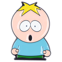 AiLI New Cartoon South Park Series Pins Épingles en métal émaillé Vêtements Épinglette Badge