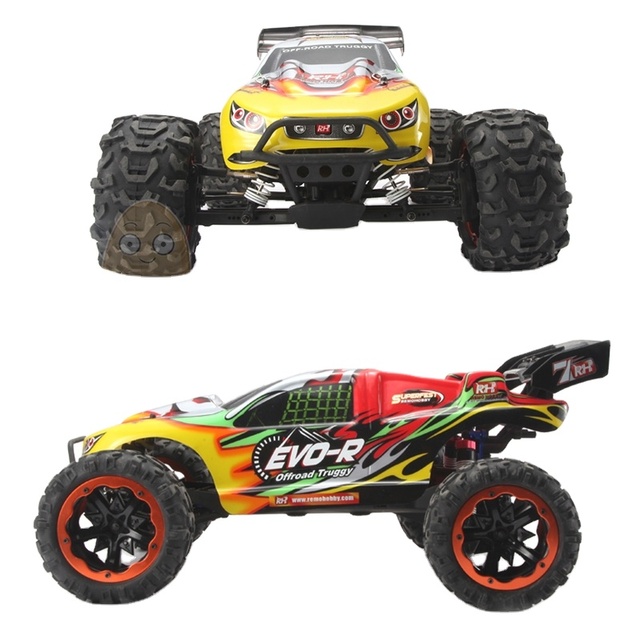 Remo 8065 RC Car 1/8 65 KMH RTR Brushless Motor Electric 4WD 4x4 Hobby Truggy Trucks Monster Truck Car Remo Hobby