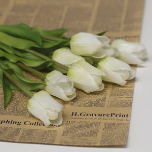 C-132 <span class=keywords><strong>ด</strong></span>อกทิวลิปปลอมแบบก้านเ<span class=keywords><strong>ด</strong></span>ี่ยว สัมผัสเหมือน<span class=keywords><strong>จริง</strong></span> งานแฮน<span class=keywords><strong>ด</strong></span>์เมด สำหรับตกแต่งบ้าน งานแต่งงาน งานปาร์ตี้ - Product Image 4