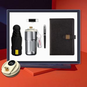 Promotion Customization 7-in-1 Coffee Cup+Pen+Notebook+Capsule Umbrella+<b>USB</b> Drive+Power Bank+<b>Bluetooth</b> Speaker Business Gift Set - Product Image 2