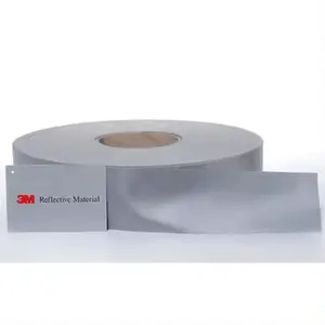 Lx en20471 khả năng hiển thị cao băng phản quang an toàn sọc phản quang Vinyl băng phản chiếu cho quần áo