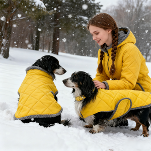 Veste d'hiver écologique de luxe pour chien, imperméable, rembourrée en coton, Bassotto, Wiener, Dachshund, Hamburg, Teckel - Product Image 3