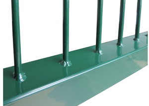 Porte de jardin en métal à aile unique de tuyau rond de type Europe pour l'<span class=keywords><strong>entrée</strong></span> de jardin à la maison - Product Image 4