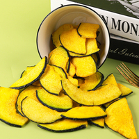 Collation saine de citrouille de légumes croustillants frits sous vide mélangés de 50g prix de gros du fabricant personnalisé