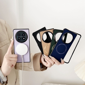 เคสป้องกันแบบแข็งหนัง TPU แบบนิ่<span class=keywords><strong>ม</strong></span>พร้อ<span class=keywords><strong>ม</strong></span>เคสโทรศัพท์มือถือแบบแม่เหล็กสำหรับ Oppo Find N5 Mate X6 Z Fold 6 <span class=keywords><strong>5</strong></span> 4 - Product Image 5