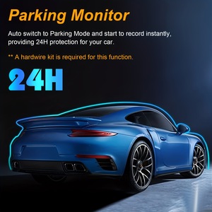 מקליט וידאו לרכב עם מסך LCD 360 מעלות, ראיית לילה HD ו-1080P, עדשה כפולה קדמית/פנימית, אחריות לשנה - Product Image 6
