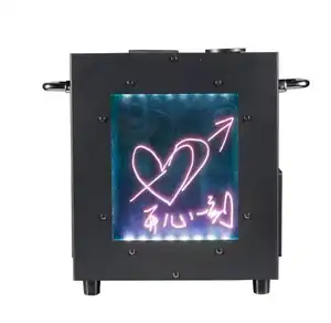 Wedding Fountain Stage RGB LED Glass Screen DMX Cold Spark Machine 700w Electric Cold Pyro Fire No Smoke And No Smell Fireworks