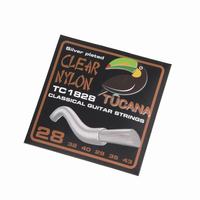 Senar Gitar Klasik Nylon Transparan Tucana 028 Berkualitas Baik, Kemasan Senar Gitar