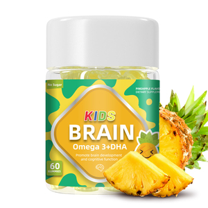 Biyode OEM kustom anak-anak kesehatan Herbal dukungan anak-anak kesehatan otak Omega 369 DHA 60pcs Gummies - Product Image 1