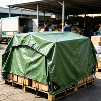 Bâche imperméable enduite de PE pour tente, fabrication en usine