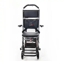 Chaise monte-escaliers électrique en alliage d'aluminium pour personnes à mobilité réduite, capacité de charge de 180 kg, autonomie de la batterie de 1,5 heure